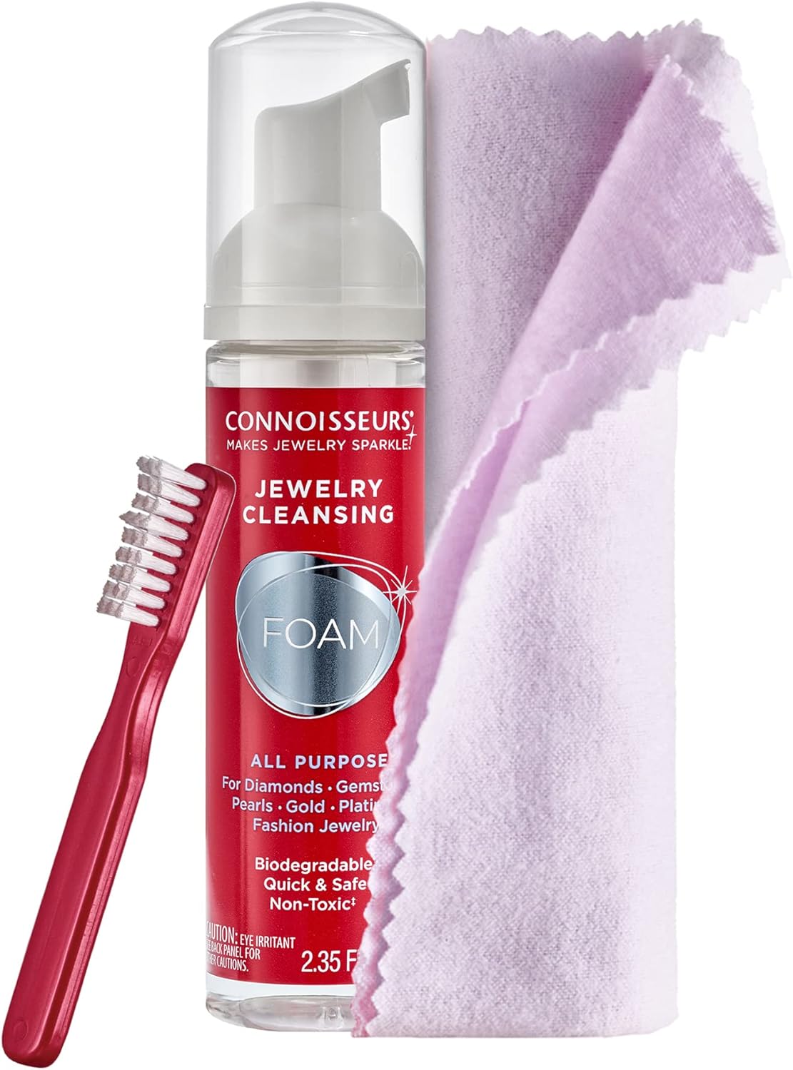 All-Purpose Jewelry Cleansing Foam, Quick and Easy Jewelry Cleaner Solution