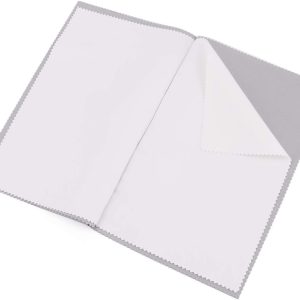 Foraineam 3 Pack Jewelry Polishing Cleaning Cloth for Cleaning Silver Gold and Platinum Jewelry Coins Gemstones Watches and Silverware