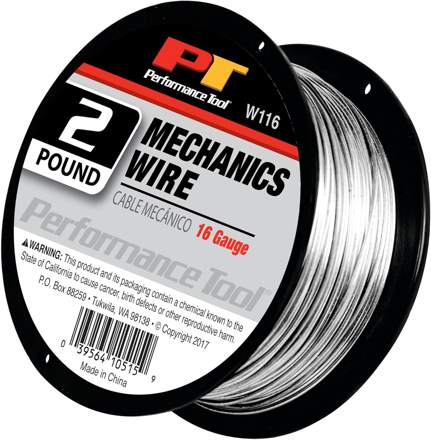 Performance Tool W116 Spool Mechanics Wire, 2 lb