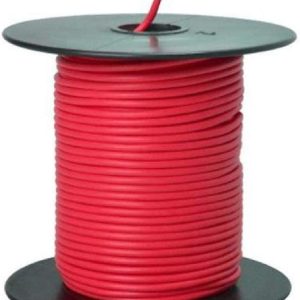 Southwire 55667423 Primary Wire; 18-Gauge Bulk Spool; 100-Feet; Red